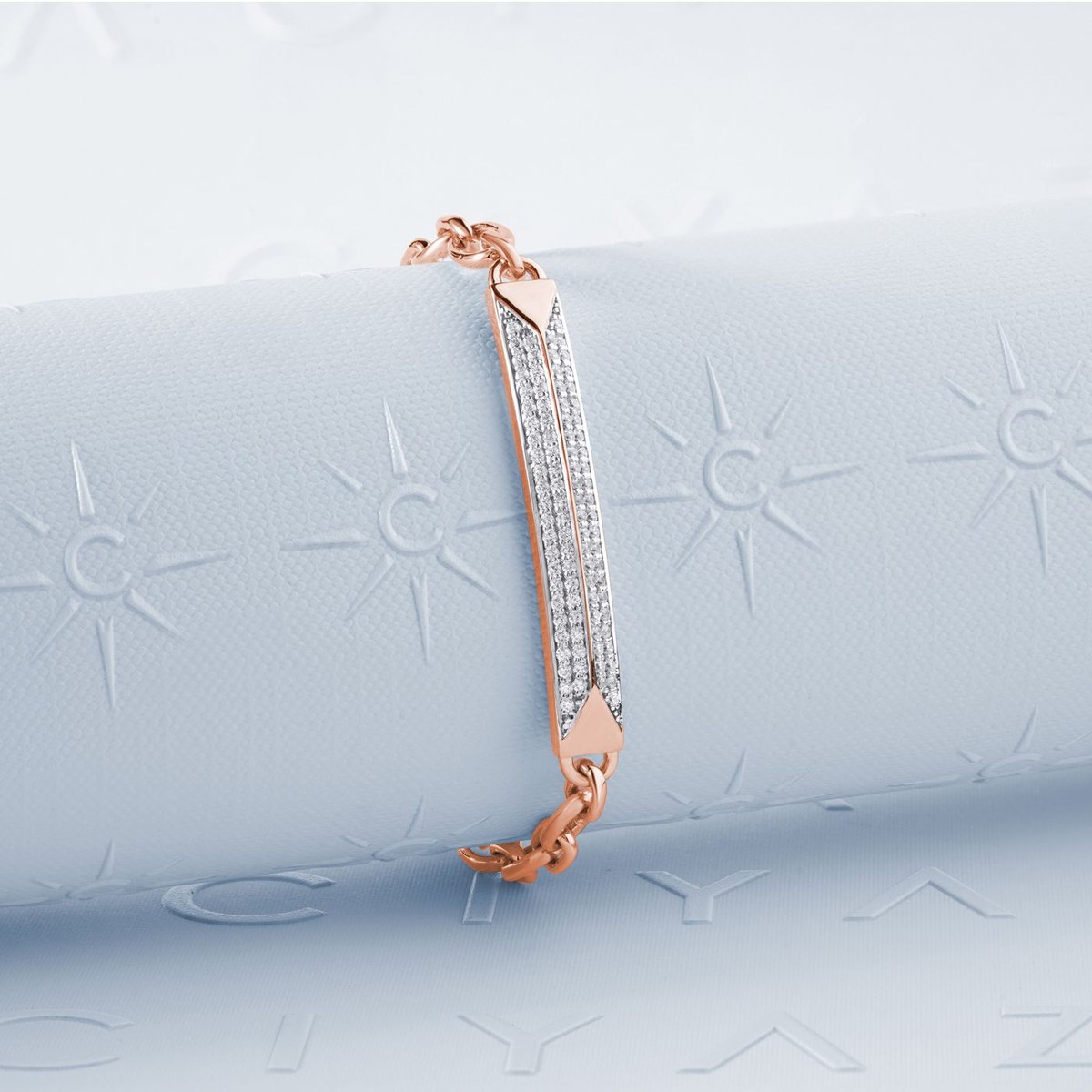 Two-Tone Diamond Bracelet